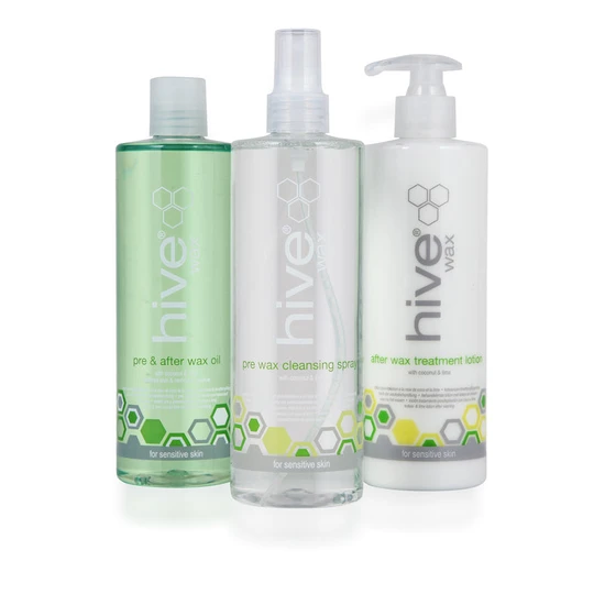 Hive Pre & After Wax Oil With Coconut & Lime 400ml