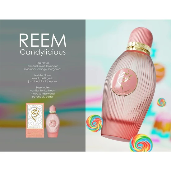 Anfar Ajyad Reem Candylicious Eau De Parfum 100ml