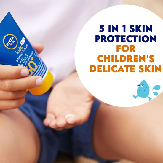 Nivea Sun Kids Protect & Care 5 In 1 Cream SPF 50 50 ml
