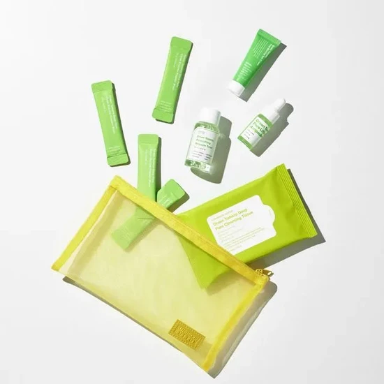 SUNGBOON EDITOR Green Tomato Travel Kit 5pcs