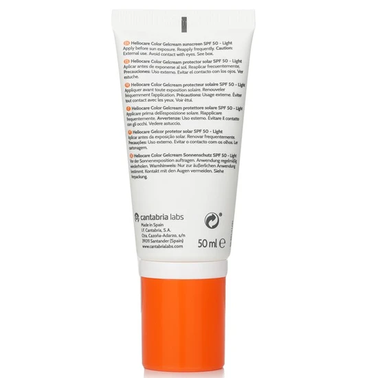 Heliocare Colour Gelcream SPF 50 Light