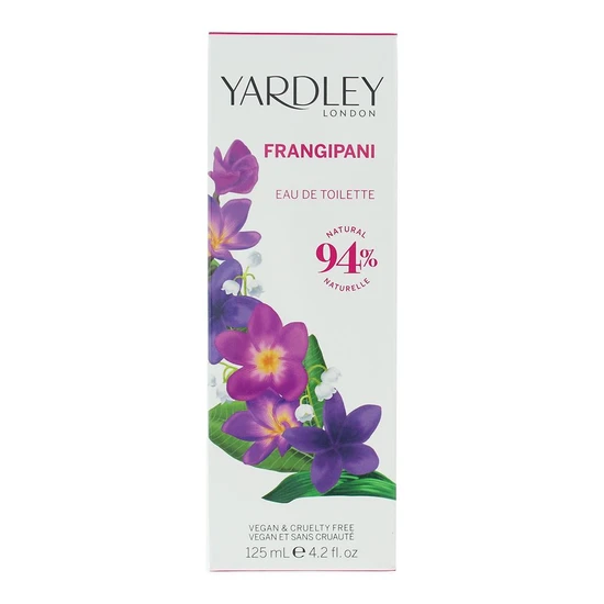Yardley Frangipani Eau De Toilette 125ml
