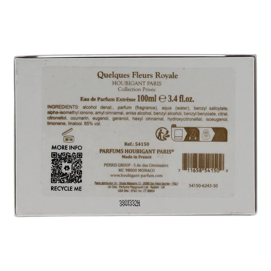 Houbigant Quelques Fleurs Royale Eau De Parfum 100ml