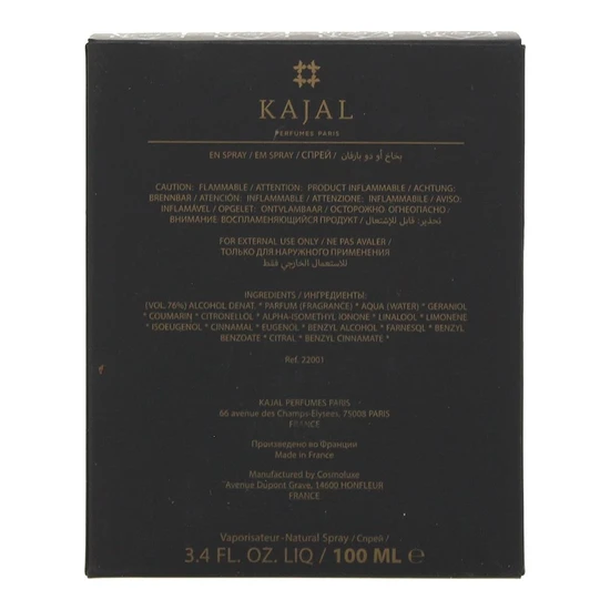 Kajal Warde Eau De Parfum 100ml