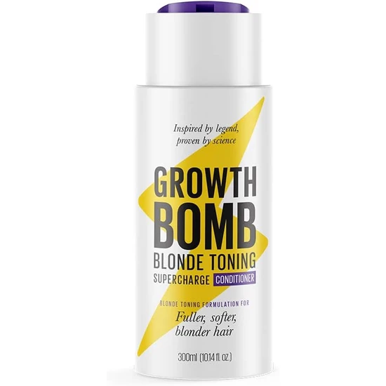 Growth Bomb Blonde Toning Supercharge Conditioner 300ml