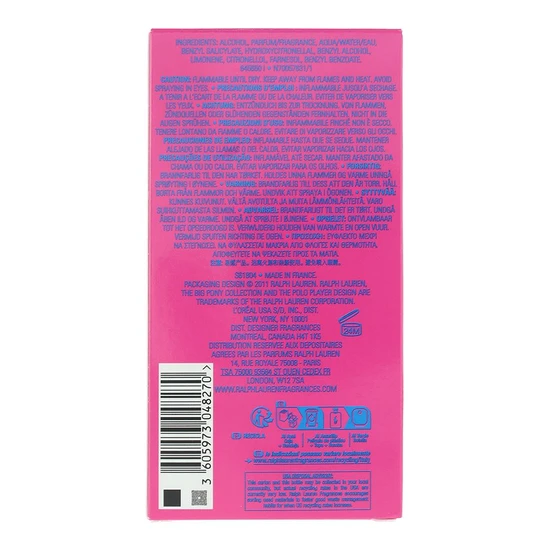 Ralph Lauren Big Pony 2 Pink Eau De Toilette 100ml