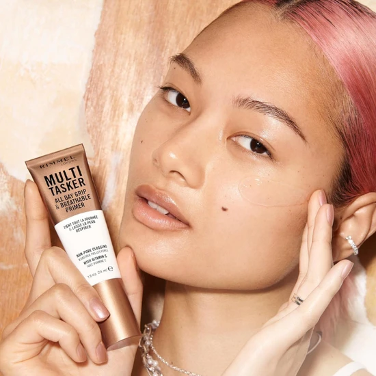 Rimmel Multi-Tasker All Day Grip & Breathable Primer Non-Pore Clogging With Vitamin C 24ml