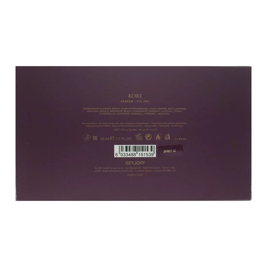 Xerjoff Shooting Stars Kobe Eau De Parfum 50ml