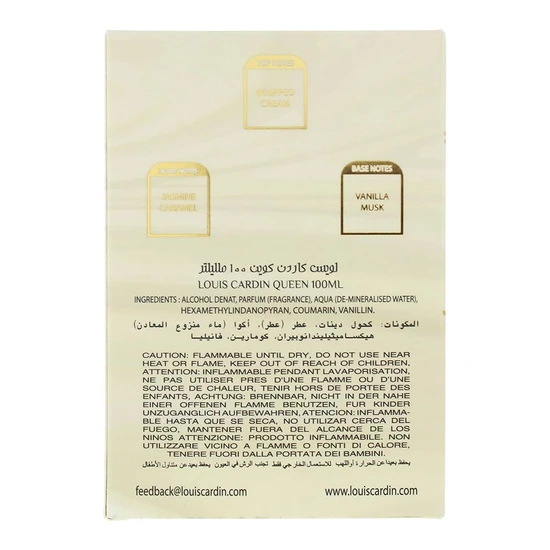 Louis Cardin Queen Eau De Parfum 100ml