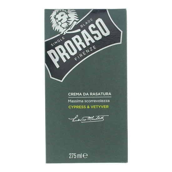 Proraso Cypress & Vetyver Shaving Cream 275ml