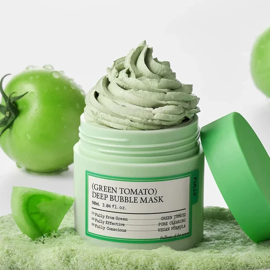 FULLY Green Tomato Deep Bubble Mask 90ml