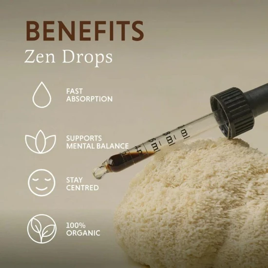 The Herbtender Organic Zen Drops 30ml