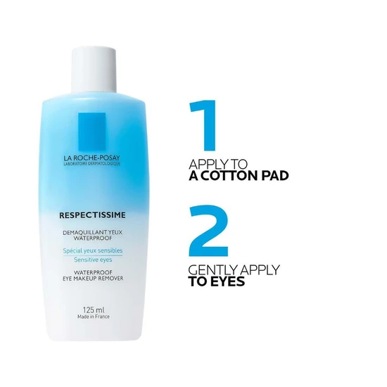La Roche-Posay Respectissime Waterproof Eye Makeup Remover 125ml
