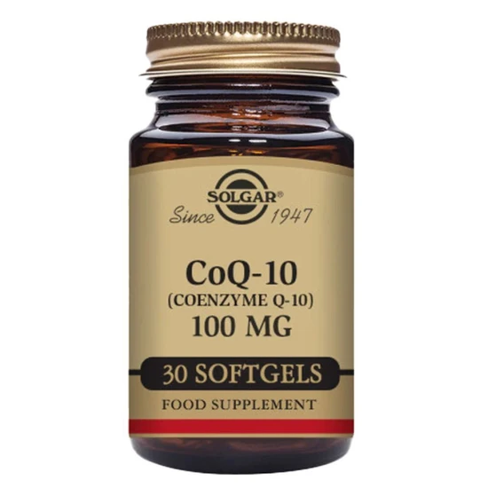 Solgar CoQ-10 100mg Softgels 30 Softgels