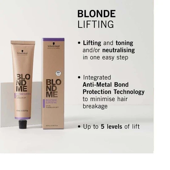 Schwarzkopf Blondme Blonde Lifting Upto 5 Levels Sand 12-4
