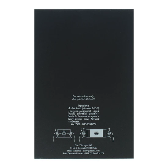 Diptyque L'Ombre Dans L'Eau Eau De Parfum 75ml
