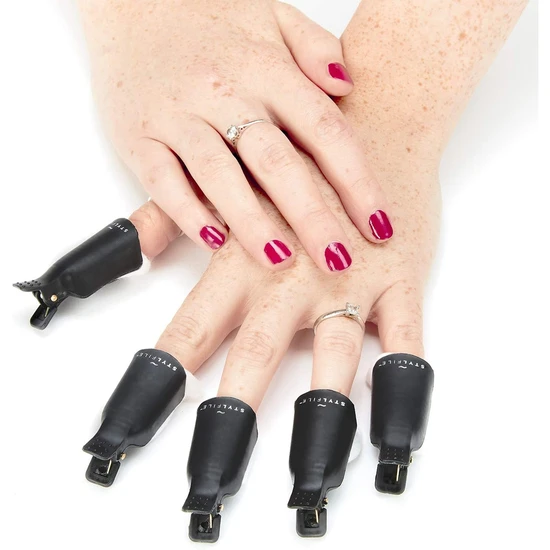 Stylpro Gel Nail Polish Remover Clips x5