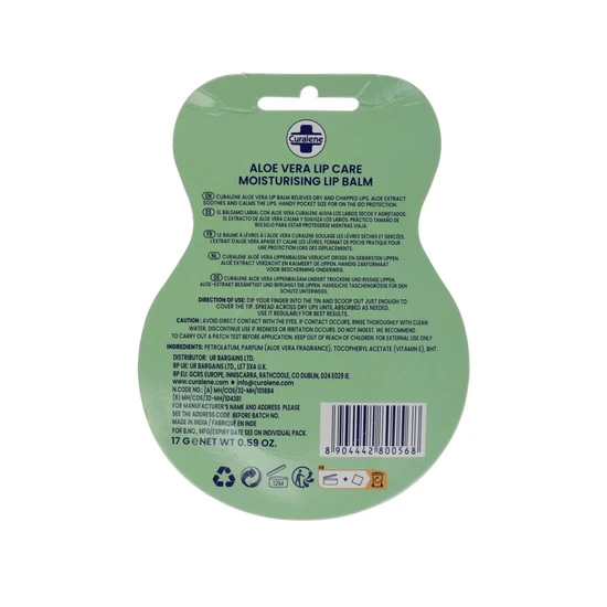 Curalene Lip Therapy Aloe Vera Lip Balm 17g