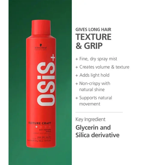 Schwarzkopf Osis+ Texture Craft Dry Texture Spray 300ml