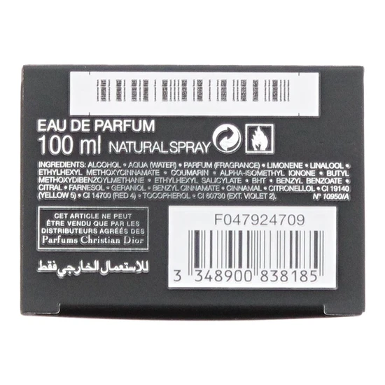 DIOR Homme Eau De Parfum Intense 100ml