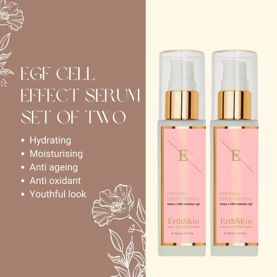 Erth Skin London Egf Cell Effect Serum 2x 60ml