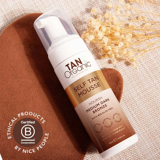 TanOrganic Self Tan Mousse Medium Dark Bronze