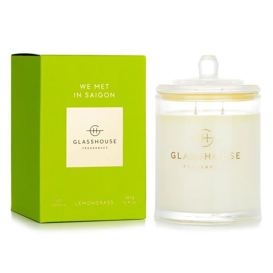 Glasshouse Fragrances Triple Scented Soy Candle We Met In Saigon 380g