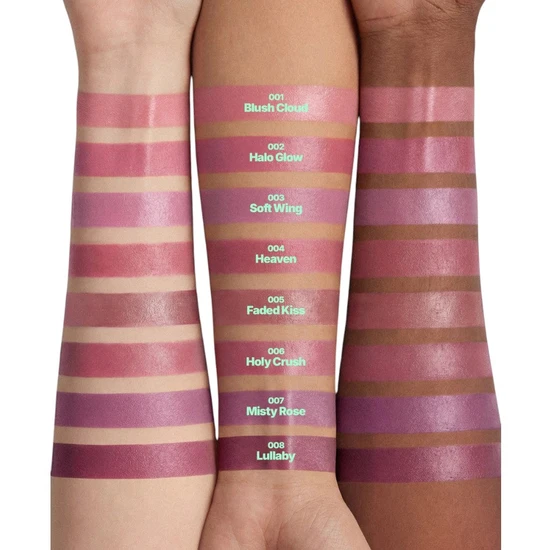 Moira Angel Satin Lipstick 002 halo glow