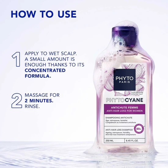 PHYTO Phytocyane Anti-Hair Loss Shampoo For Women 500ml