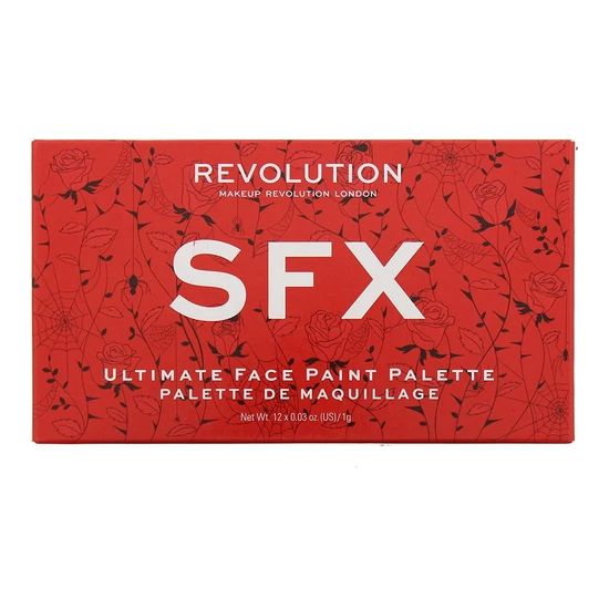 Revolution Creator Revolution SFX Metallic Face Paint Palette 12g