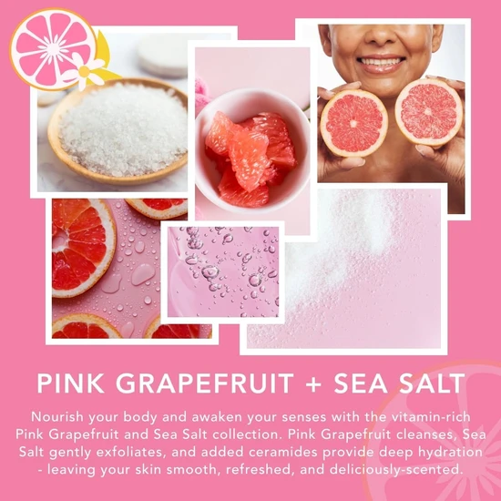 Sunday Rain Pink Grapefruit & Sea Salt Bubble Bath 450ml