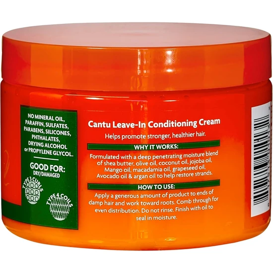 Cantu Shea Butter Leave-In Conditioning Cream 340 g