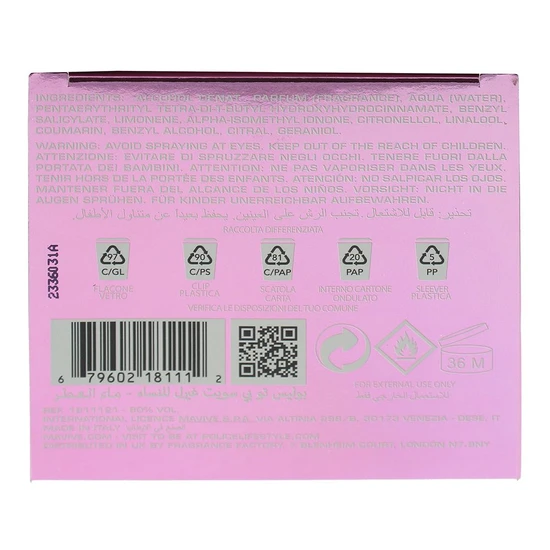 Police To Be Sweet Girl Eau De Parfum 125ml