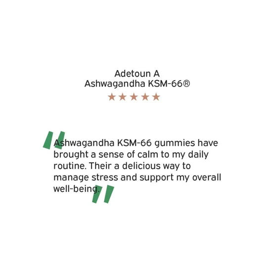 Nutriburst Ashwagandha KSM-66 Gummies 60 Gummies