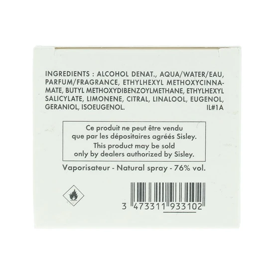 Sisley L'eau Revee D' Aria Eau De Toilette 100ml