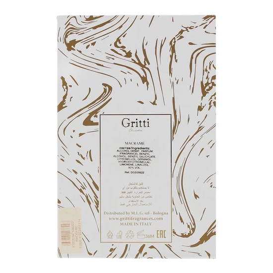 Gritti Macrame Eau De Parfum 100ml