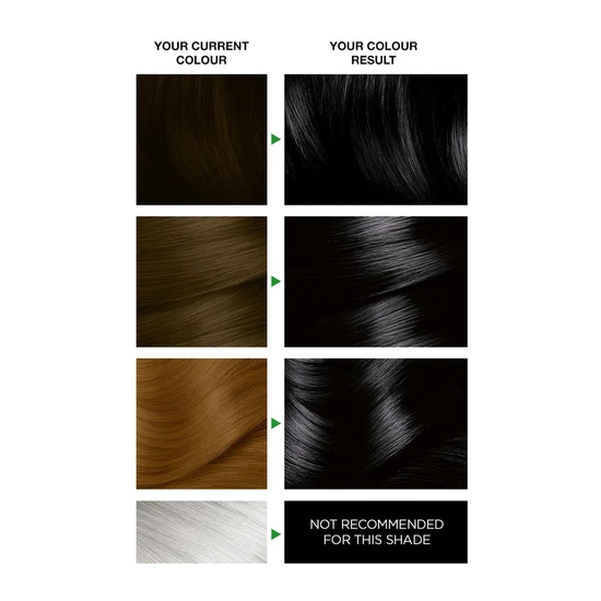 Garnier Nutrisse Ultra Colour Intense Permanent Colour 1.1 Infinite Black