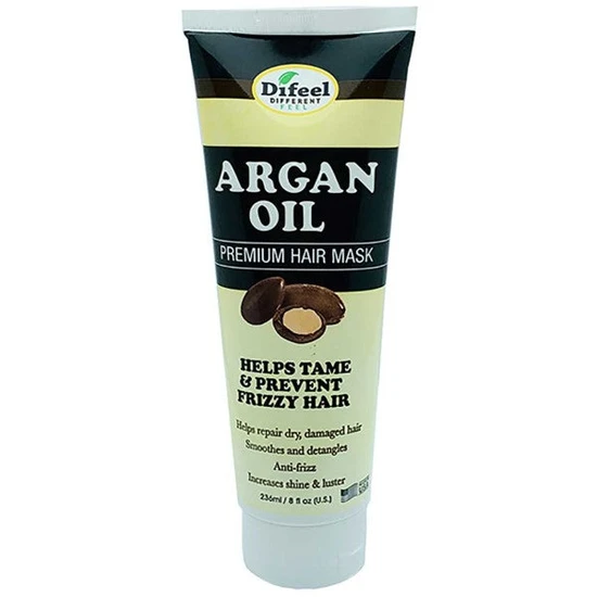 Difeel Tame & Prevent Frizzy Hair Argan Oil Premium Hair Mask 236ml