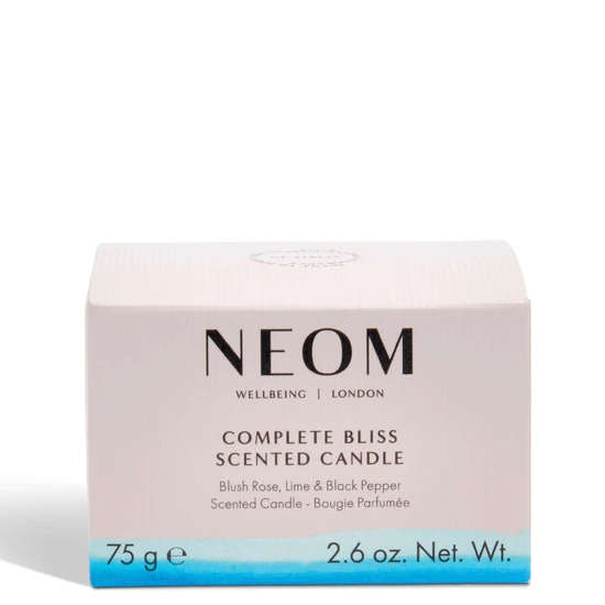 Neom Organics Complete Bliss Standard Scented Candle 75g