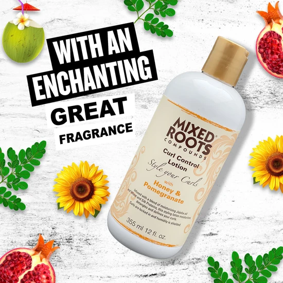 Mixed Roots Curl Control Lotion Style Your Curl Honey & Pomegranate 355ml