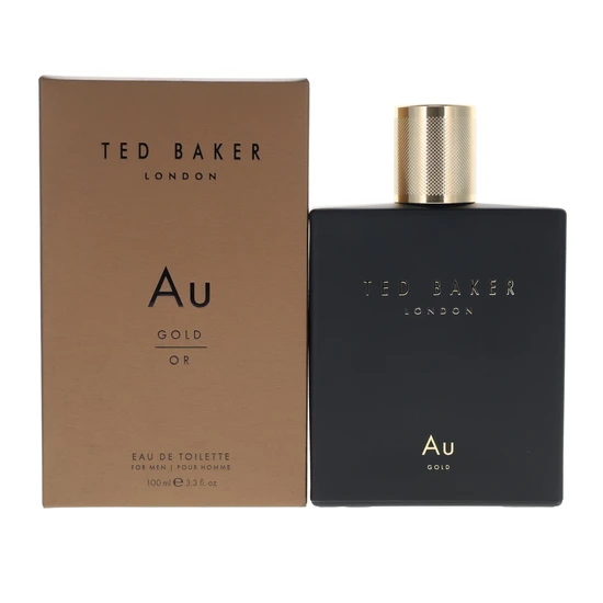 Ted Baker Tonics Au Gold Eau De Toilette For Him 100ml