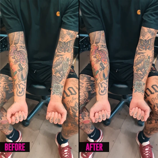 Pimpdink Tattoo Care TATTOO MOISTURISER & VIBRANCY SERUM 300ml Pump Bottle