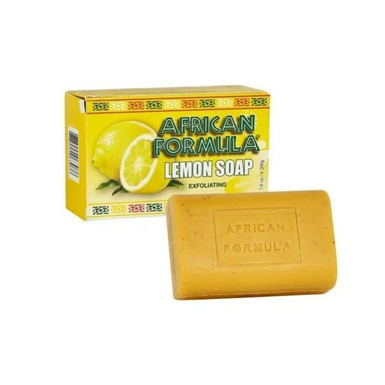 African Formula Exfoliating Lemon Soap 200g