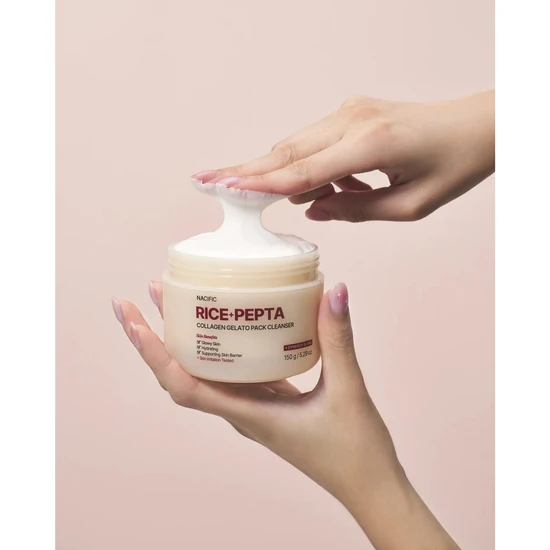 Nacific Rice Pepta Collagen Gelato Pack Cleanser 150g