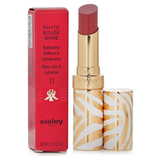 Sisley Phyto Rouge Shine Hydrating Glossy Lipstick 11 Sheer Blossom
