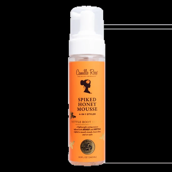 Camille Rose Spiked Honey 4-In-1 Styler Mousse 240ml