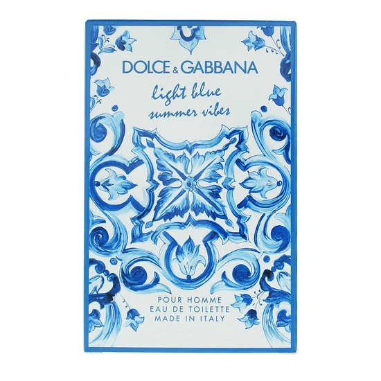 Dolce & Gabbana Light Blue Summer Vibes Pour Homme Eau De Toilette 125ml