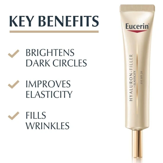 Eucerin Anti-Age Hyaluron Filler & Elasticity Eye Cream SPF 15 15ml