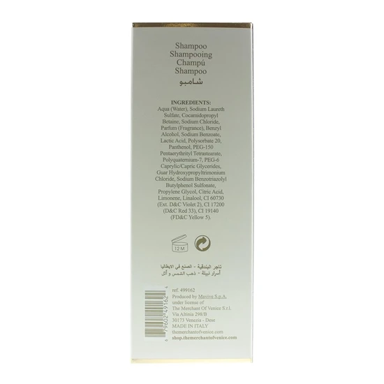 The Merchant of Venice Elicriso E Tamerice Shampoo 200ml