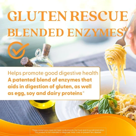 Doctor's Best Gluten Rescue With Glutalytic Vegicaps 60 Vegicaps